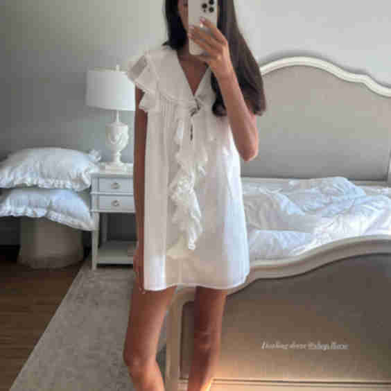 Piper Ruffled Mini Dress