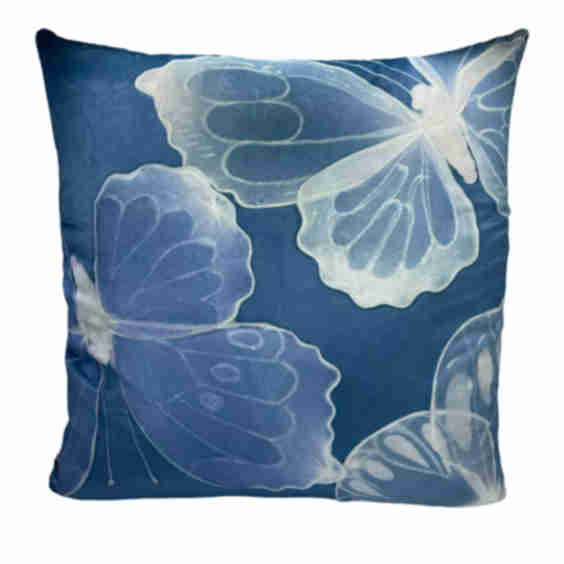 Monarch in Twilight Decorative Pillow