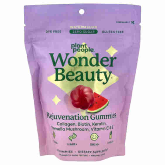 Wonder Beauty, Rejuvenation Gummies, Watermelon, 60 Gummies