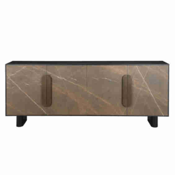 79" Vito Metal-Accent Large-Capacity Sideboard