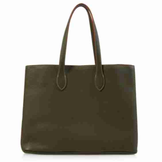 Bull Leather Tote Bag - Medium