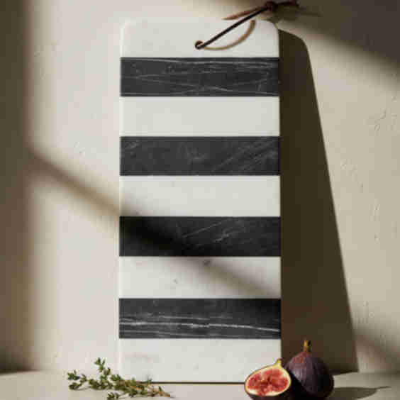 Liam Striped Marble Board