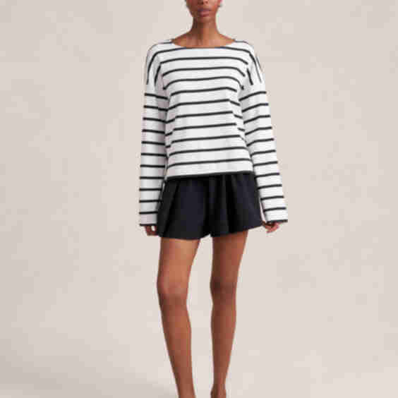 Long Sleeve Breton Tee