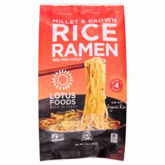 Red Miso Soup With Millet Brown Rice