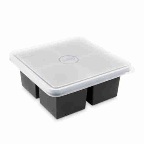 Freezer Cube 4 Cup Tray With Lid