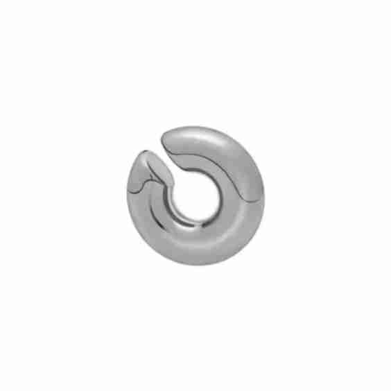 Evo Silver Ear Cuff Statement Earring
