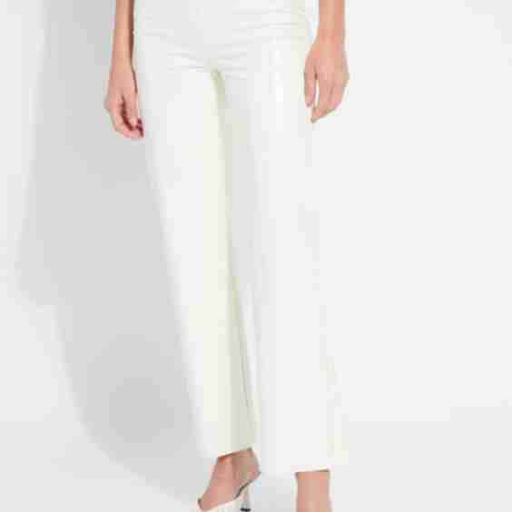 Amara Flare Faux Leather Pants
