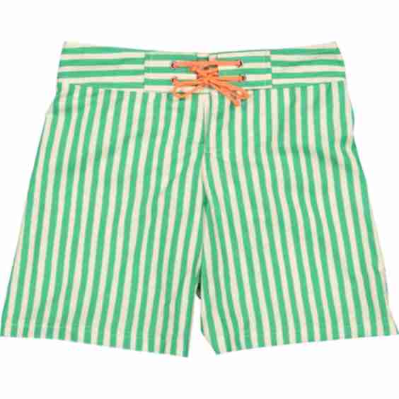Pop Stripes Surfer Swim Shorts