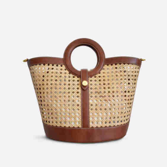 Bali Tote Bag in Straw