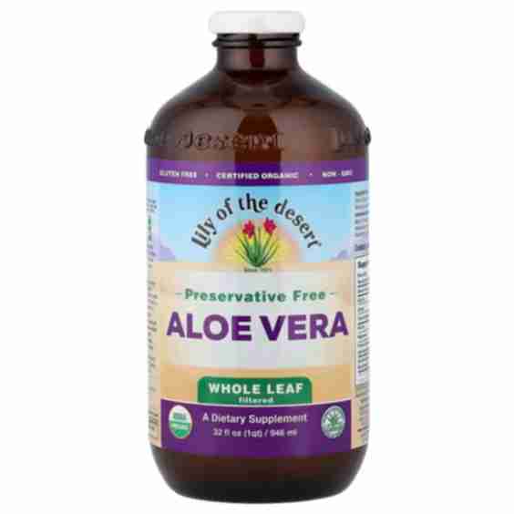 Preservative Free Whole Leaf Aloe Vera Juice 32 fl oz