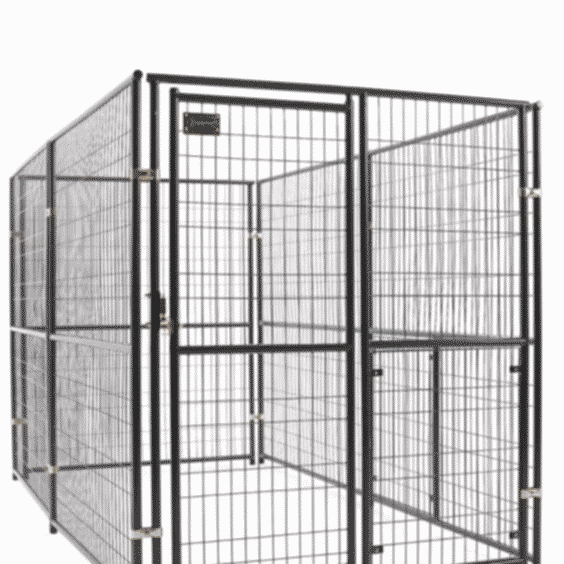 6 ft. x 5 ft. x 10 ft. Lodge Expandable Welded Wire Dog Kennel