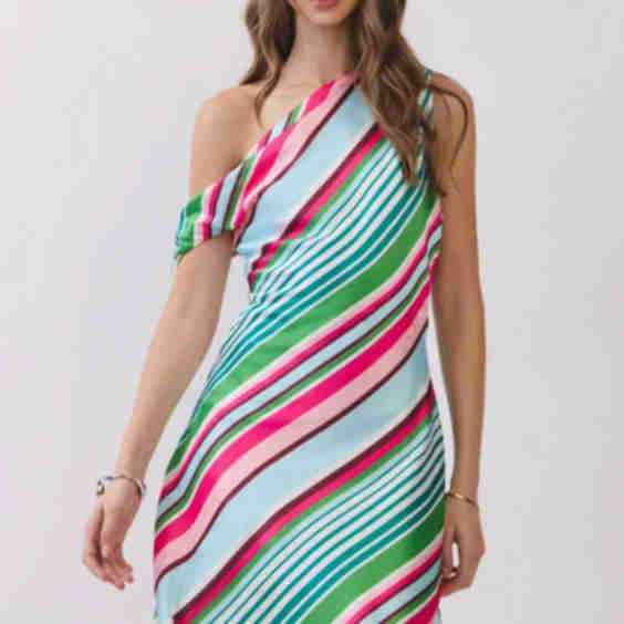 The Paradise Stripe Dress