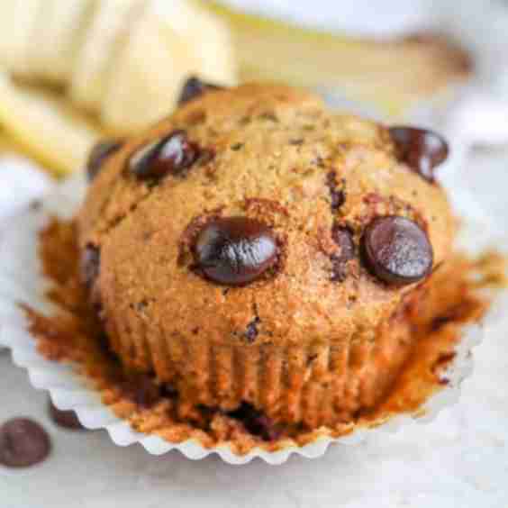 Healthy Banana Bread Muffins