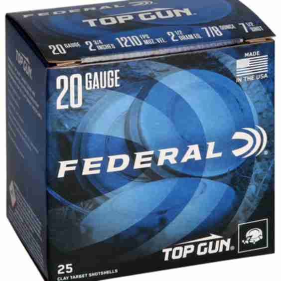 Top Gun 20 Gauge 2-3/4" #7.5 Shot 20 Rounds