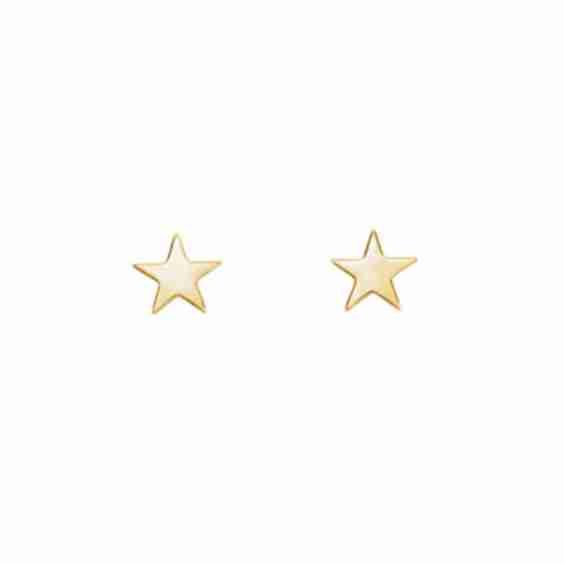 Solid Star Studs