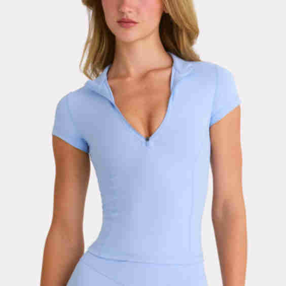 Soft Active Quarter-Zip Top