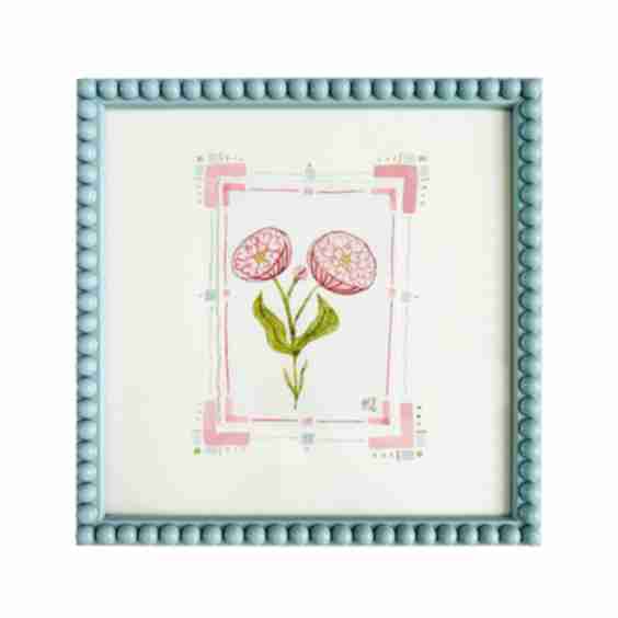 Pink Peony Art