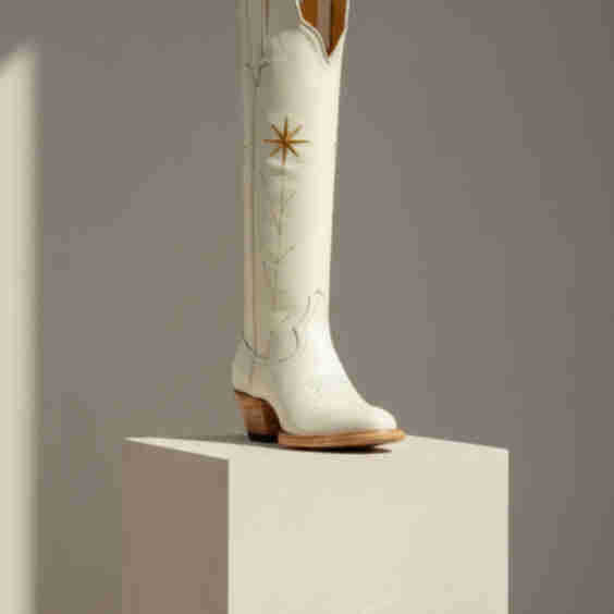The Gold Flower Boot