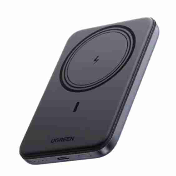 5,000mAh Magnetic Power Bank, Magsafe-Compatible Portable Charger for iPhone 17/16/15/14/13/12 Series 