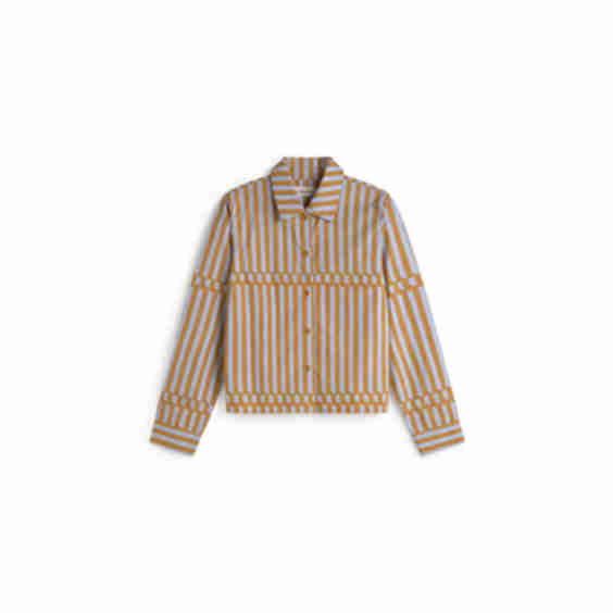 Poplin Striped Esque Duna Blouse