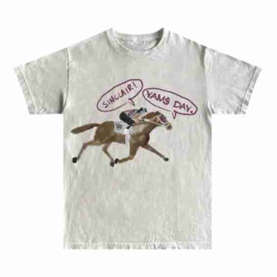 Sinclair x Yams Day 2021 Long Beach Horse T-Shirt