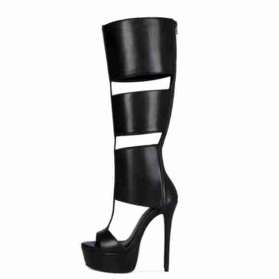 It Girl Gladiator Heel Boots