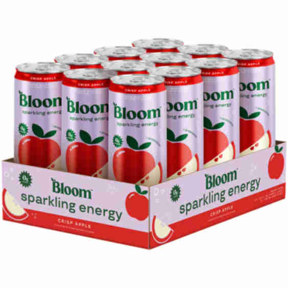Sparkling Energy Drink - 0g Sugar - Crisp Apple (12 fl oz/12 Pack)