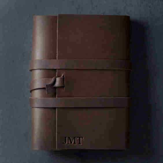 Refillable Leather Journal