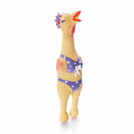 Squawkers Squeaky Latex Dog Toy