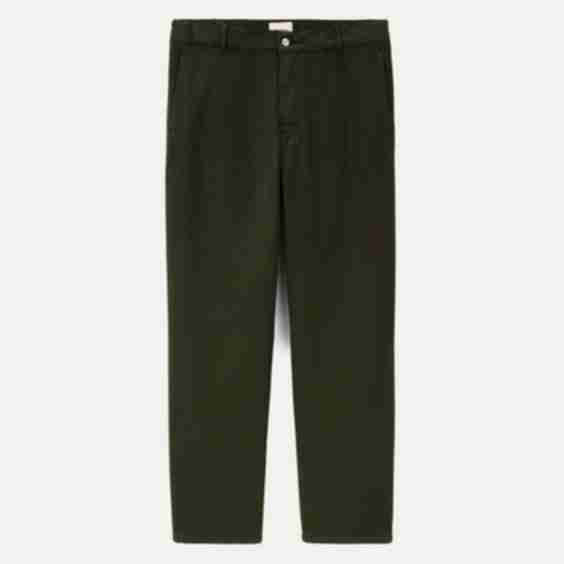 Calder Khaki Loose Jeans