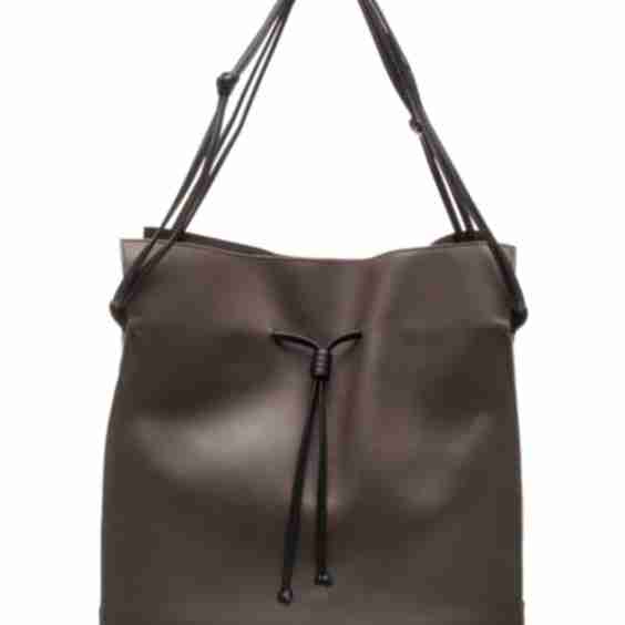 Vegan Leather Bucket Bag