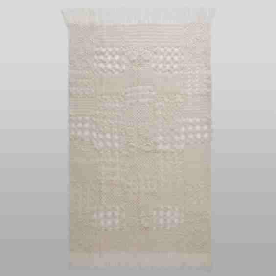 Hand Knit Crochet Blanket