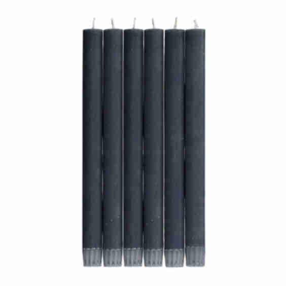 Set of 6 Eco Dinner Candles