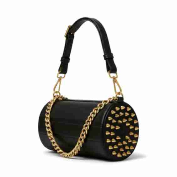 140E Tube Cross-Body Bag with Chain