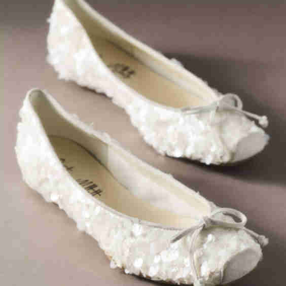 Sequin Ballet Flats