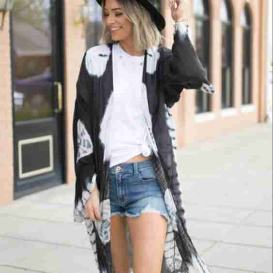 The Wanderlust Tie-Dye Duster Kimono 
