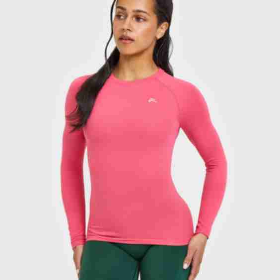 Go to Seamless Fitted Long Sleeve Top