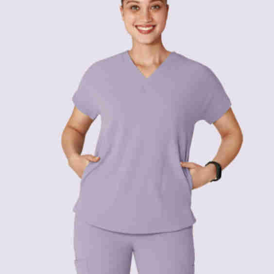 Oversized V Neck Top