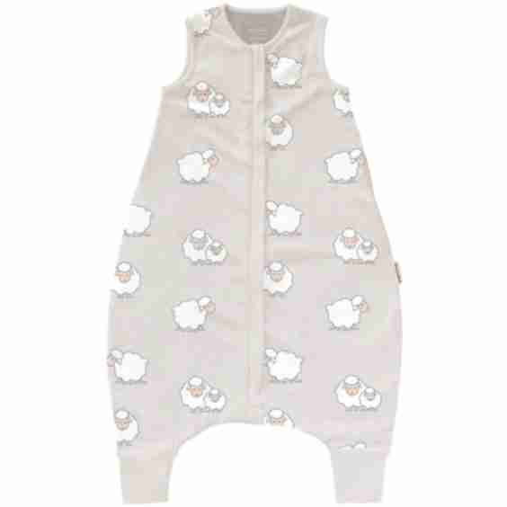 4 Season Baby Sleep Bag with Feet, Merino Wool & Organic Cotton