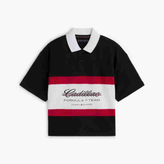 Tommy X Cadillac F1 Team Boxy Polo Top