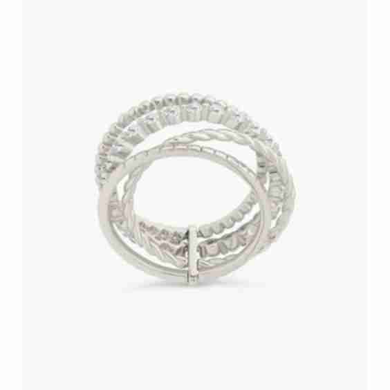 Cassidy Cubic Zirconia Stack Ring