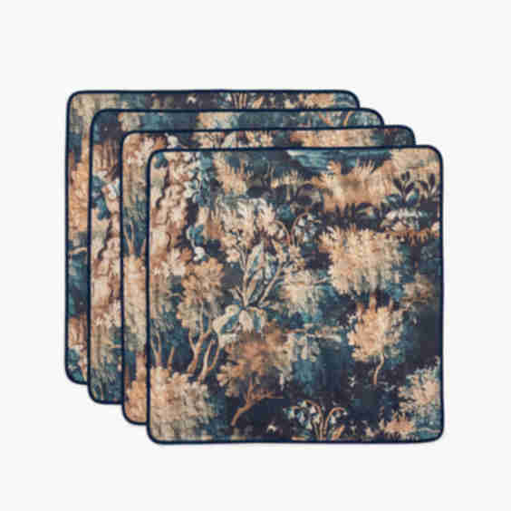 Dinner Napkins — Set of 4 - Verdure Tapestry