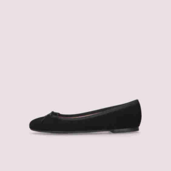 Nicole Negros Ante Ballerinas Flats