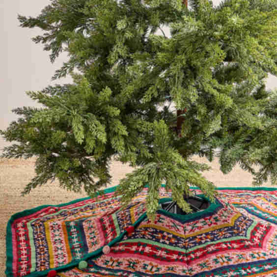 Sedona Fairisle Tree Skirt