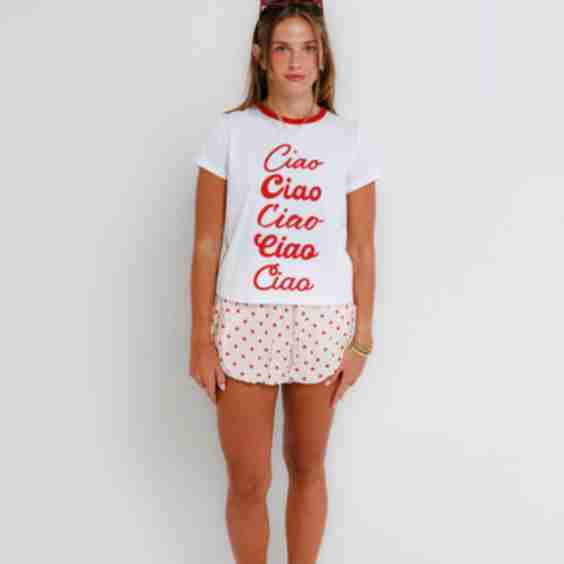 Ciao Ciao Ringer Tee
