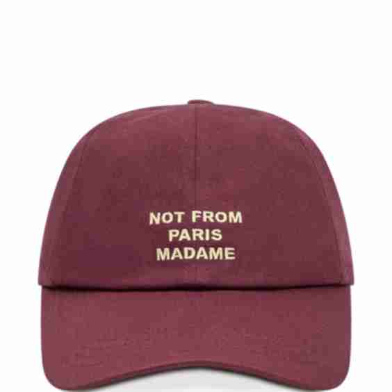 Slogan Print Baseball Cap