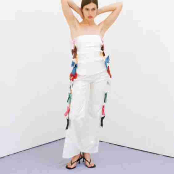 Low-Waisted Regular Fit Sofia Trousers
