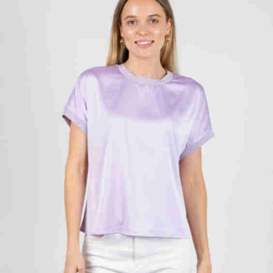 Jonah Crew Neck Trim Top 