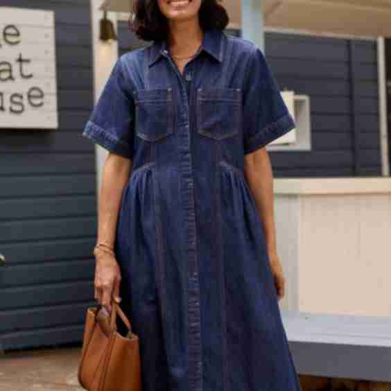Montana Denim Shirtdress