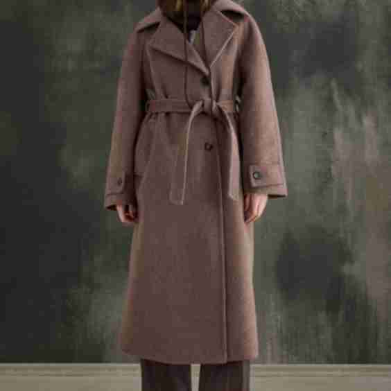 Belted Long Coat